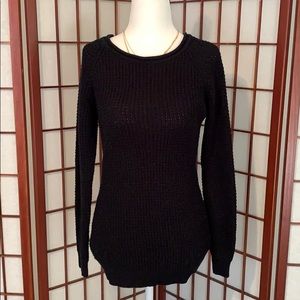 Black Knitted Sweater